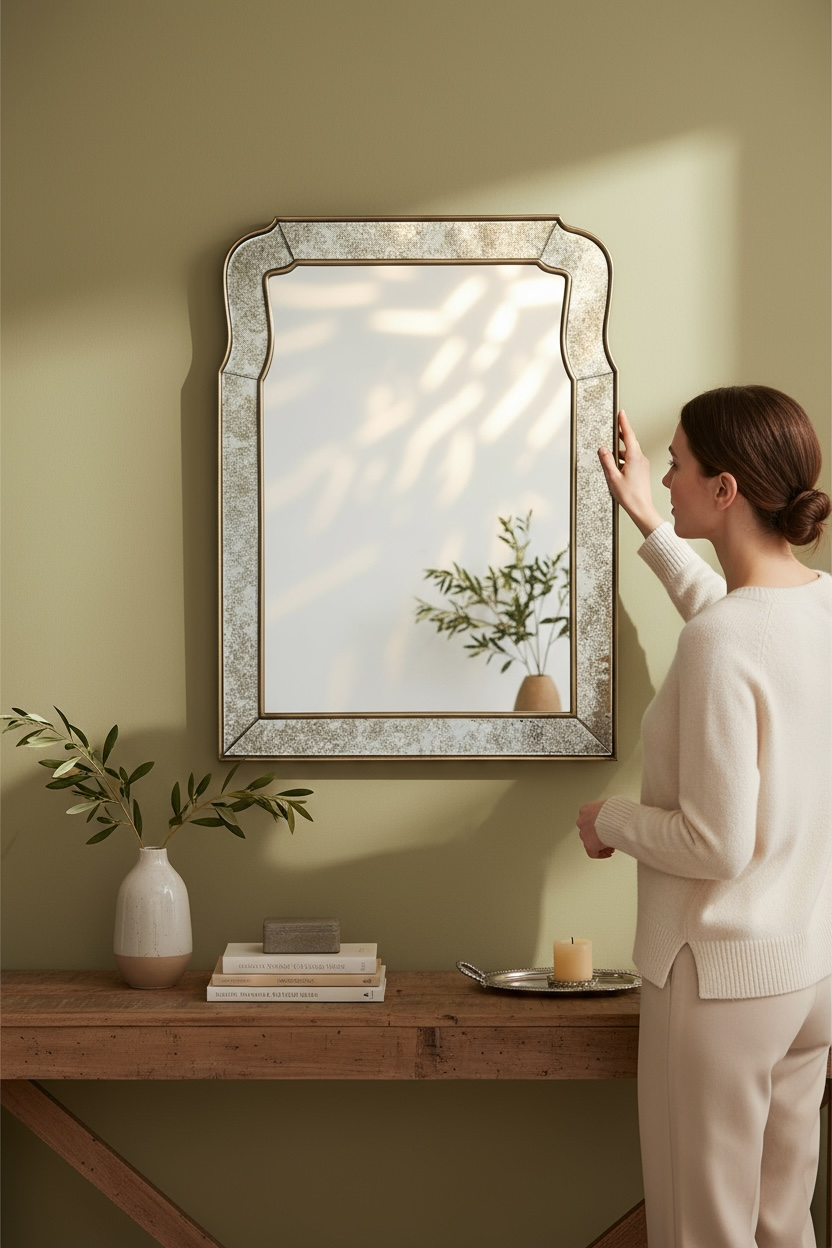 DG Antique framed mirror